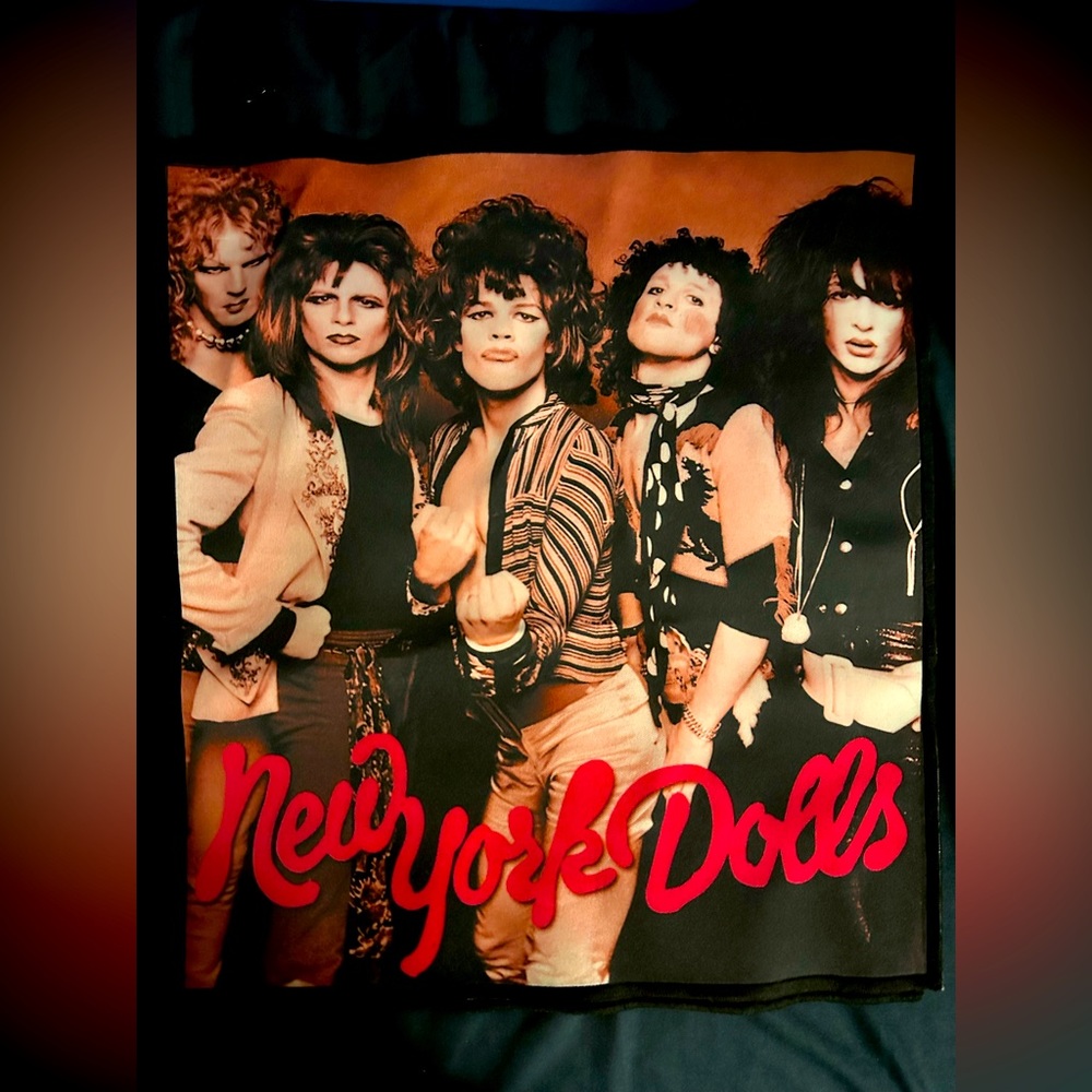 New York Dolls back patch